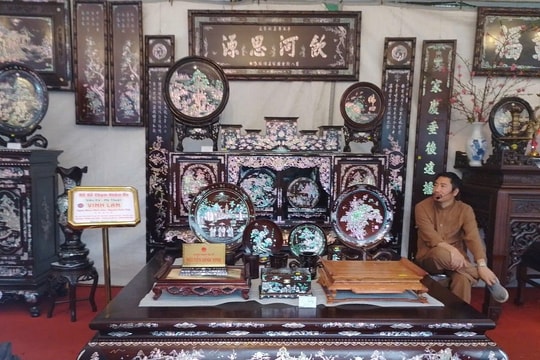 Nét đẹp nghề truyền thống khảm trai