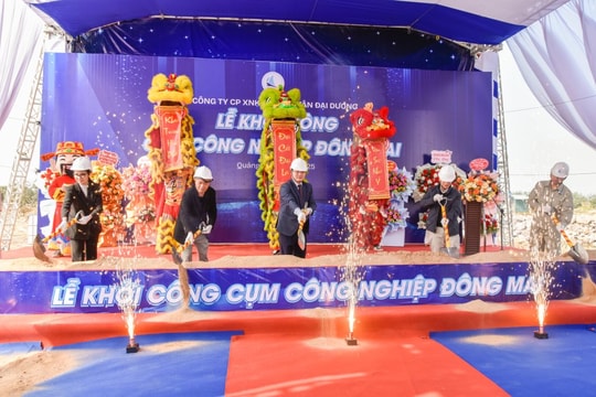 Khởi công Cụm Công nghiệp Đông Mai với vốn đầu tư gần 300 tỷ đồng