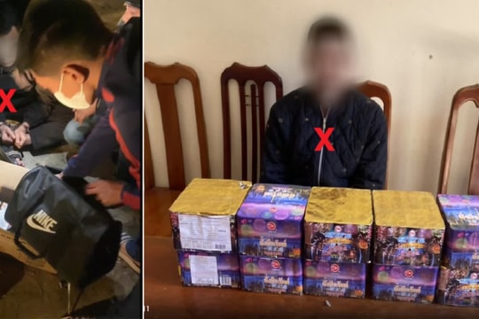 Đặt mua pháo trên mạng xã hội về bán kiếm lời