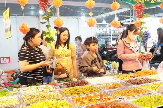 Bình Dương tổ chức Chợ Tết Công đoàn với các gian hàng 0 đồng