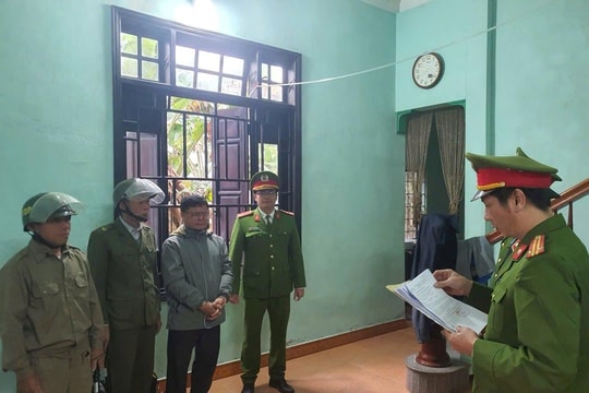 Bắt tạm giam đối tượng lừa đảo trong lĩnh vực đất đai