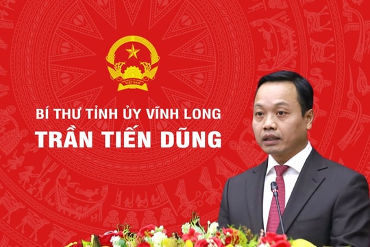 Chân dung tân Bí thư Tỉnh ủy Vĩnh Long Trần Tiến Dũng