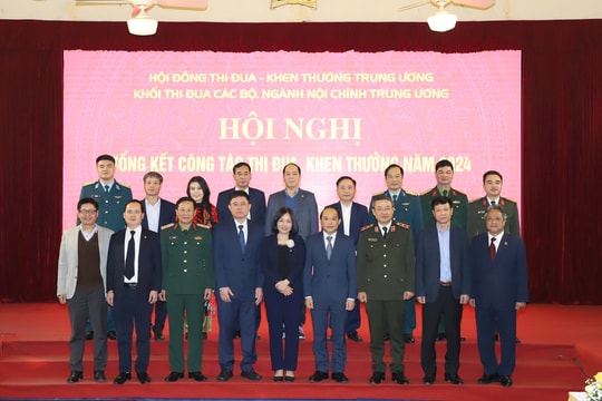 Thi đua trong Khối các Bộ, ngành Nội chính Trung ương phục vụ tốt nhiệm vụ chính trị được giao