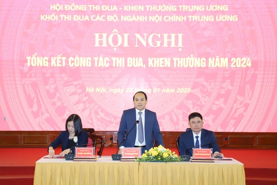 Tòa án nhân dân tối cao thực hiện tốt vai trò Khối trưởng Khối thi đua các Bộ, ngành Nội chính Trung ương