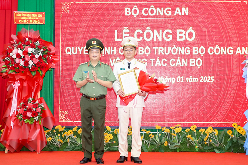 Công an tỉnh Sóc Trăng có tân Giám đốc