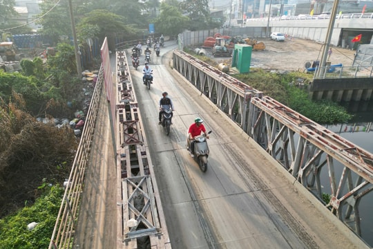 TP.HCM: Thông xe cầu Tân Kỳ - Tân Quý gần 500 tỷ đồng