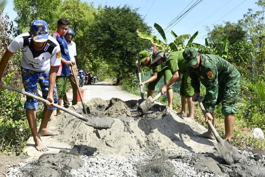Bạc Liêu: Gần 60 tỷ đồng thực hiện các công trình phần việc tại Tết Quân – Dân năm 2025