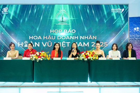 Khởi động Hoa hậu Doanh nhân Hoàn vũ Việt Nam 2025