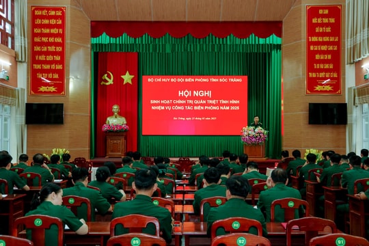 Quán triệt tình hình nhiệm vụ công tác Biên phòng năm 2025
