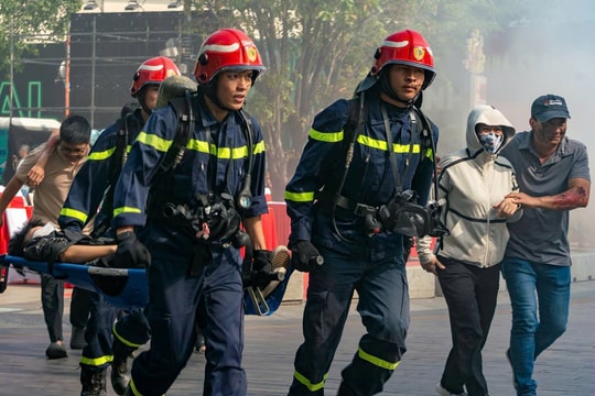 Cảnh sát PCCC TP.HCM cứu 167 người khỏi các vụ cháy, sự cố