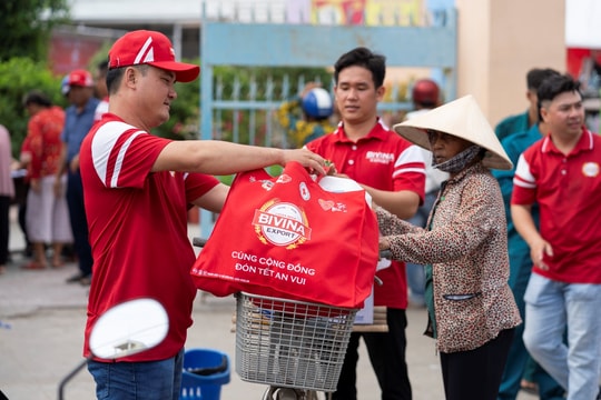 Bivina mang ‘lộc biển’ đến với bà con cho mùa Tết vẹn tròn