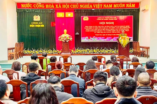 Hội nghị tuyên truyền, hướng dẫn cấp tài khoản định danh điện tử đối với cơ quan, tổ chức