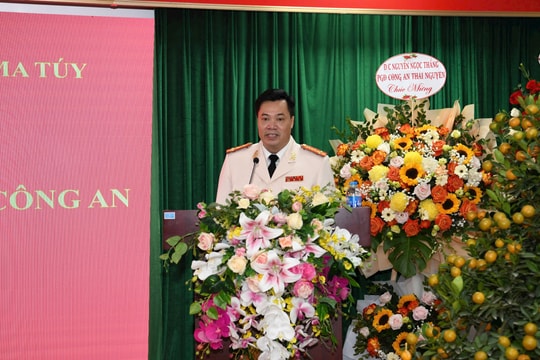 Cục Cảnh sát điều tra tội phạm về ma túy có tân Phó Cục trưởng