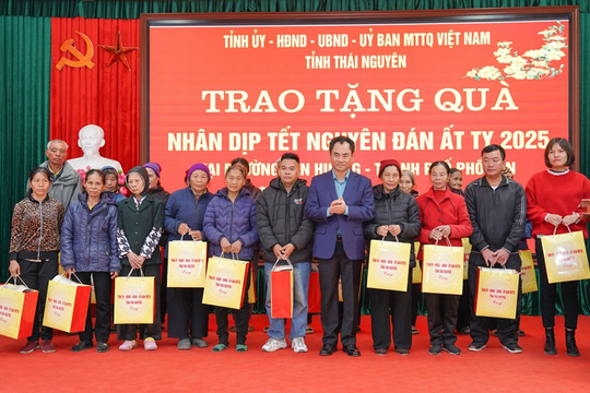 Thái Nguyên: Chung tay cùng người nghèo đón Tết