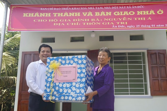 Bình Định: Tết nhân ái, chung tay xóa nhà tạm, nhà dột nát