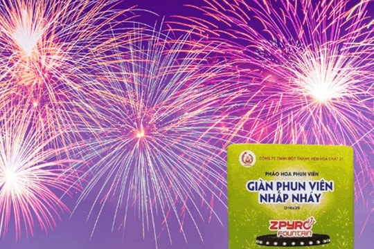 Công an TP.HCM: Chỉ được sử dụng pháo hoa 'không tiếng nổ' dịp Tết