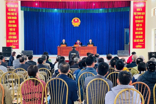 Xét xử lưu động vụ sản xuất pháo nổ
