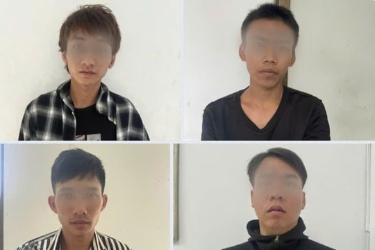Bắt 4 đối tượng rủ nhau đi cướp ngày Tết