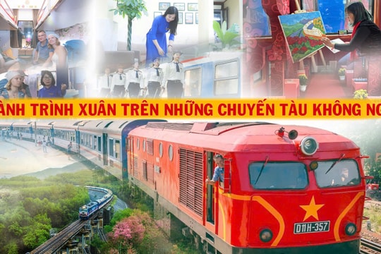 Hành trình xuân trên những chuyến tàu "không ngủ"