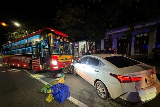 Tai nạn giao thông liên hoàn khiến một người tử vong