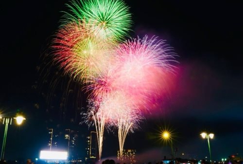 Cần Thơ: Pháo hoa rực rỡ chào Xuân Ất Tỵ 2025