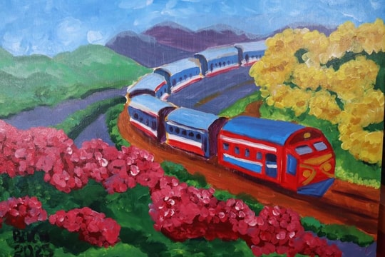 Cảm xúc đặc biệt trên chuyến tàu xuyên đêm giao thừa