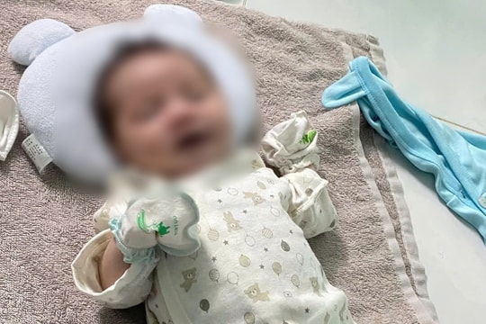 Tìm người thân của bé trai 2 tháng tuổi bị bỏ rơi ngày 29 Tết