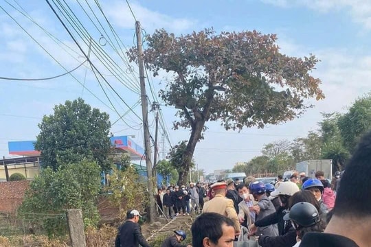 Nam Trực (Nam Định) Xót xa hình ảnh vụ tai nạn giao thông khiến nhiều người thương vong