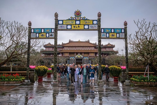 Doanh thu từ du lịch của Huế trong dịp Tết ước đạt 178 tỷ đồng