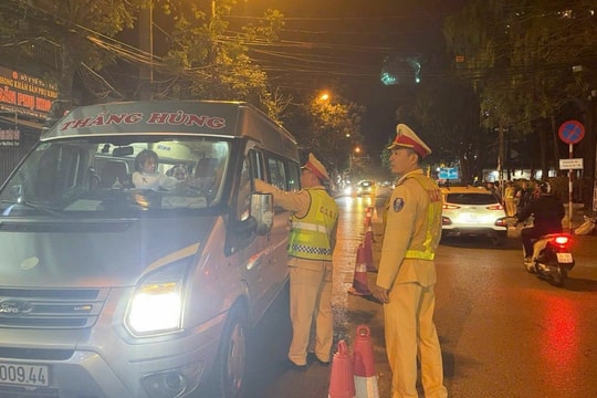 Phạt gần 3 tỷ đồng vi phạm giao thông trong những ngày Tết