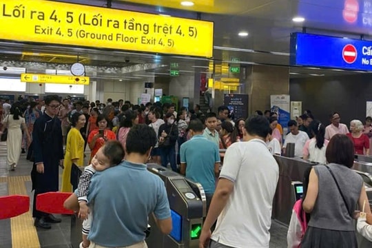 Khách tăng đột biến, Metro 1 TP.HCM liên tục điều chỉnh tàu