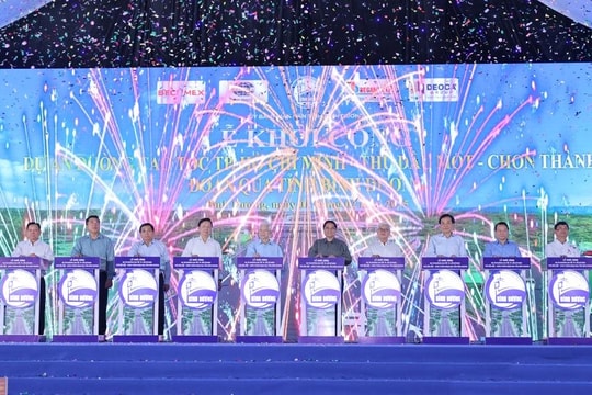 Khởi công Dự án Cao tốc TP Hồ Chí Minh - Thủ Dầu Một - Chơn Thành: Mở lối phát triển kinh tế khu vực phía Nam