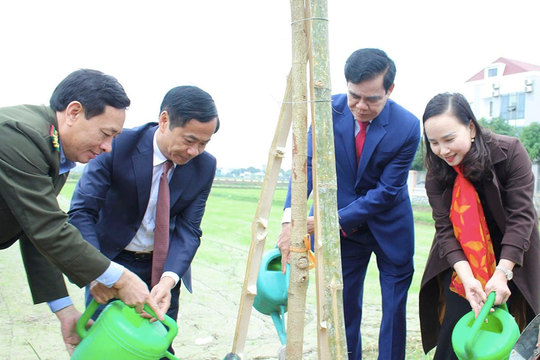 Lễ phát động “Tết trồng cây đời đời nhớ ơn Bác Hồ” tại huyện Can Lộc