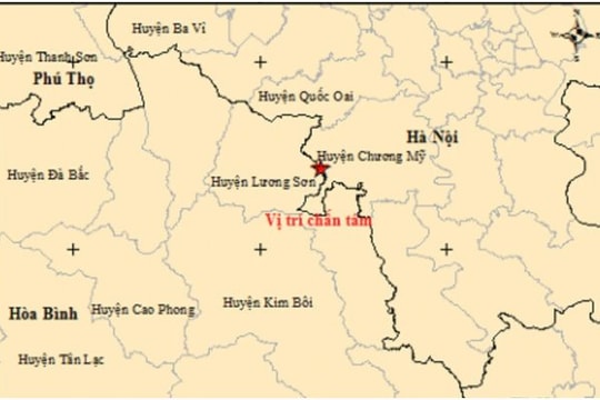 Hà Nội xảy ra động đất