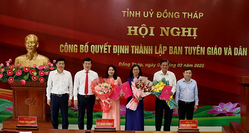 Bà Nguyễn Thị Kim Tuyến làm Trưởng Ban Dân vận và Tuyên giáo Tỉnh ủy Đồng Tháp