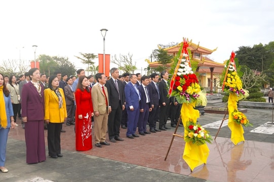 Quảng Trị phát động “Tết trồng cây” xuân Ất Tỵ 2025