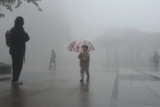 Thời tiết ngày 22/2: Bắc Bộ mưa dông, vùng núi có nơi rét đậm