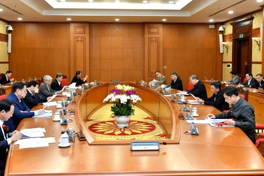 Ban Bí thư họp đánh giá tình hình tổ chức Tết Ất Tỵ năm 2025