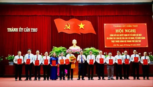 Ông Nguyễn Ngọc Tâm làm Trưởng ban Tuyên giáo và Dân vận Thành ủy Cần Thơ