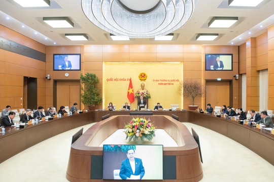 Ủy ban Thường vụ Quốc hội ban hành các Nghị quyết về công tác cán bộ