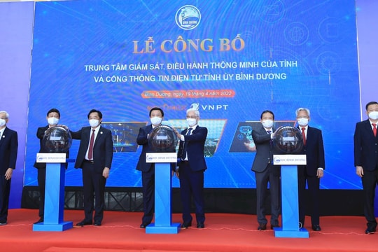 Bình Dương: Chỉ số chuyển đổi số tăng 12 bậc