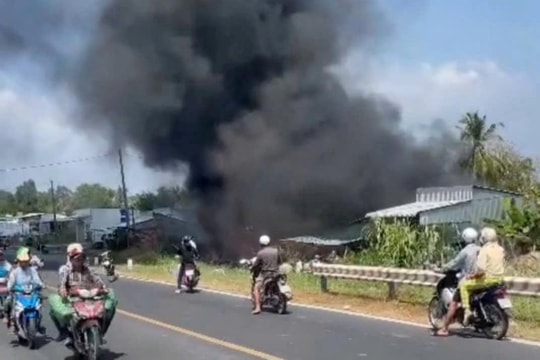 Cháy nhà dân làm thiệt hại hàng trăm triệu đồng