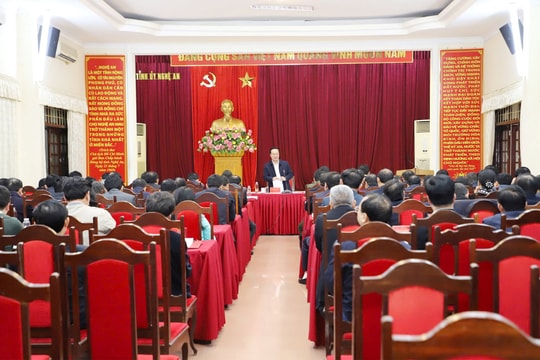 Nghệ An thông qua các phương án sắp xếp tổ chức bộ máy