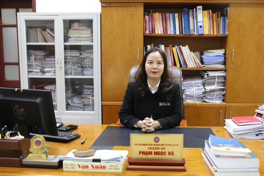 TAND thành phố Tuyên Quang: Nhiều giải pháp nâng cao chất lượng giải quyết các loại án