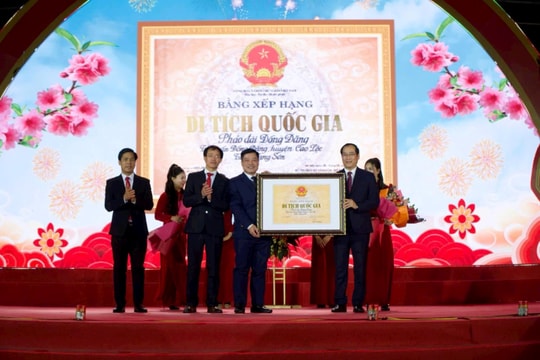 Pháo đài Đồng Đăng là Di tích lịch sử Quốc gia