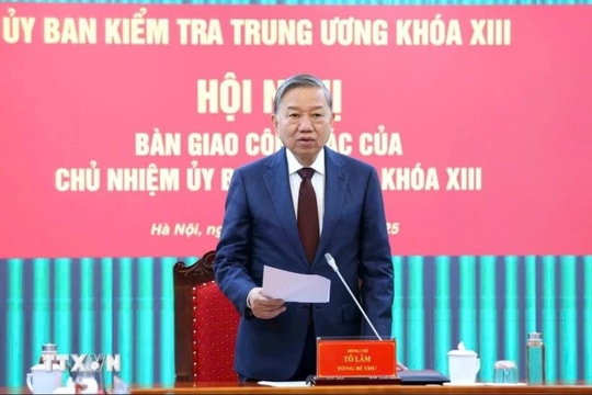 Nhiệm vụ trọng tâm của ngành kiểm tra là không để lọt vào cấp ủy cán bộ suy thoái