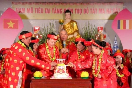 Đại lễ chúc thọ tại chùa Thành