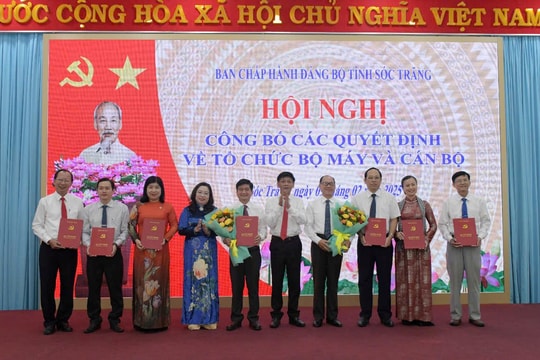 Sóc Trăng: Kết thúc hoạt động 9 ban chỉ đạo của Tỉnh ủy