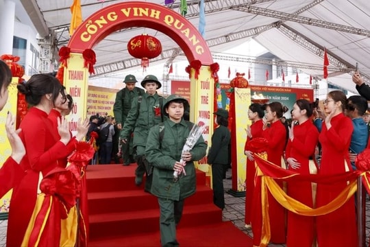 Ngày hội giao nhận quân năm 2025 từ ngày 13 đến 15/2