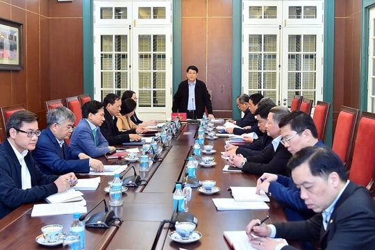 Chủ tịch nước Lương Cường làm việc với Văn phòng Chủ tịch nước về công tác tư pháp